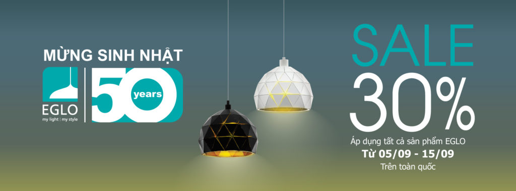 EGLO 50 years Anniversary